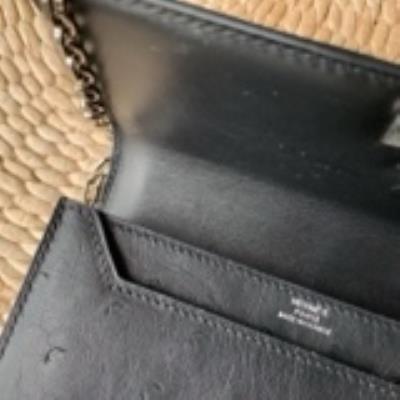 wholesale quality hermes verrou 17 osrrich noir phw